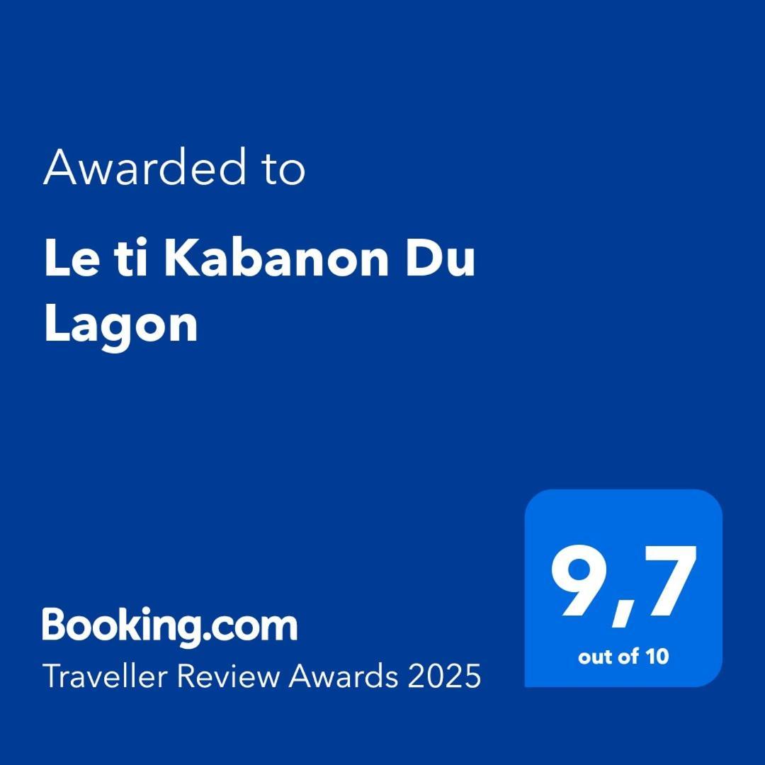 Le Ti Kabanon Du Lagon La Saline Le Bains Dış mekan fotoğraf